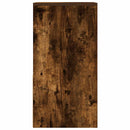 vidaXL éjjeliszekrények fiókos 2 db füstölt tölgy 35x34x66,5 cm