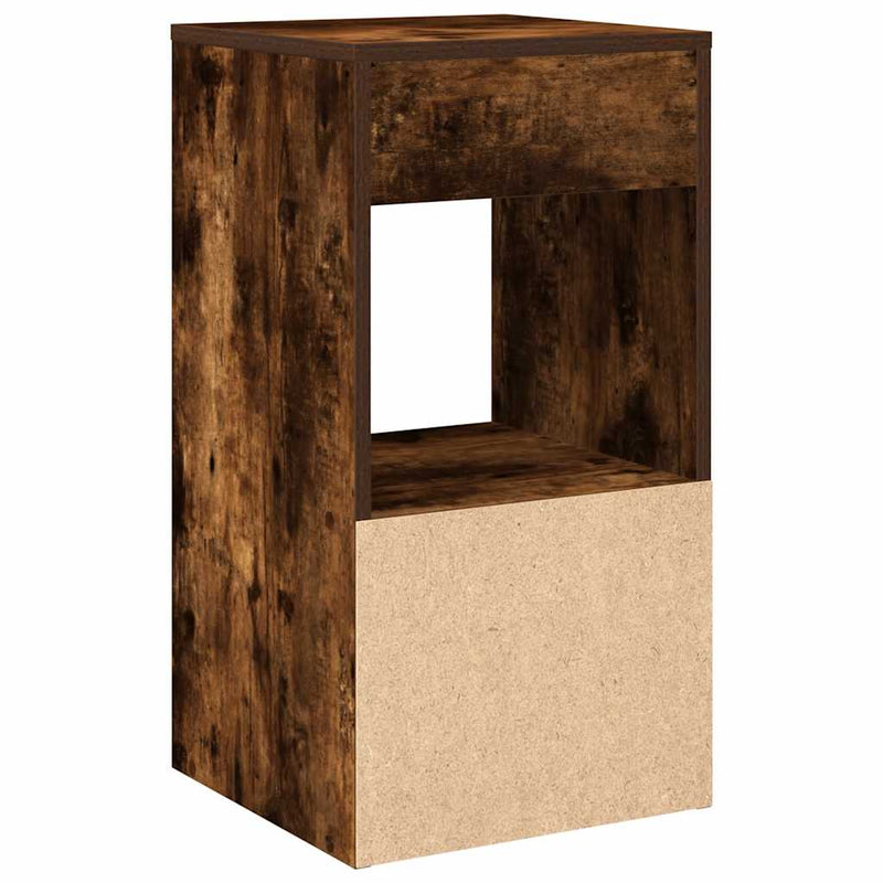 vidaXL éjjeliszekrények fiókos 2 db füstölt tölgy 35x34x66,5 cm