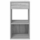 vidaXL szürke sonoma színű éjjeliszekrény fiókkal 35x34x66,5 cm