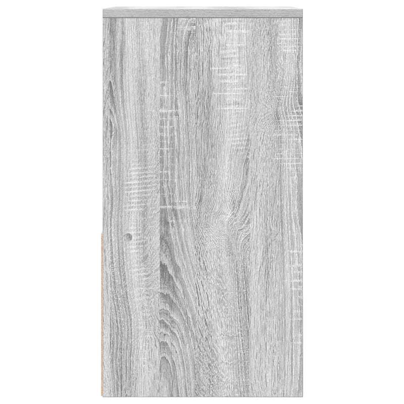 vidaXL éjjeliszekrények fiókos 2 db szürke sonoma 35x34x66,5 cm