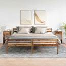 vidaXL éjjeliszekrények fiókkal 2 db régi fa 35x34x66,5 cm