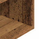 vidaXL éjjeliszekrények fiókkal 2 db régi fa 35x34x66,5 cm