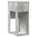 vidaXL számítógépes toronyállvány fiókkal betonszürke 30x44x74cm beton