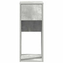vidaXL számítógépes toronyállvány fiókkal betonszürke 30x44x74cm beton