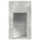 vidaXL számítógépes toronyállvány fiókkal betonszürke 30x44x74cm beton