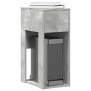 vidaXL számítógépes toronyállvány fiókkal betonszürke 30x44x74cm beton