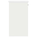 vidaXL számítógépes toronyállvány fiókkal fehér 35x45x77 cm