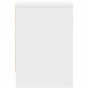 vidaXL 2 db fehér éjjeliszekrény fiókkal 39x28x41 cm