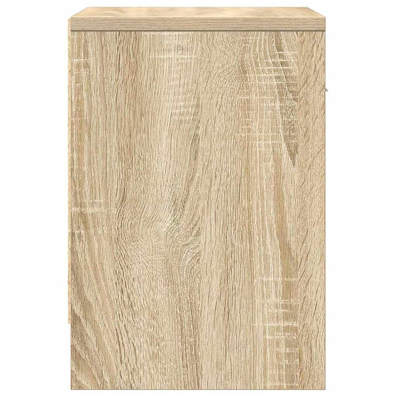 vidaXL sonoma tölgy színű éjjeliszekrény fiókkal 39x28x41 cm