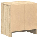 vidaXL 2 db sonoma tölgy színű éjjeliszekrény fiókkal 39x28x41 cm