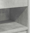 vidaXL betonszürke éjjeliszekrény fiókkal 39x28x41 cm