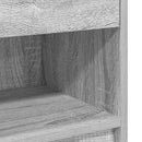 vidaXL 2 db szürke sonoma színű éjjeliszekrény fiókkal 39x28x41 cm