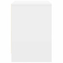 vidaXL 2 db fehér éjjeliszekrény fiókkal 40x34x50 cm