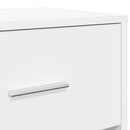 vidaXL 2 db fehér éjjeliszekrény fiókkal 40x34x50 cm