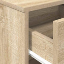 vidaXL sonoma tölgy színű éjjeliszekrény fiókkal 40x34x50 cm