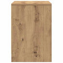 vidaXL 2 db kézműves tölgy színű éjjeliszekrény fiókkal 40x34x50 cm