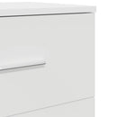 vidaXL fehér éjjeliszekrény 2 fiókkal 40x36x50 cm