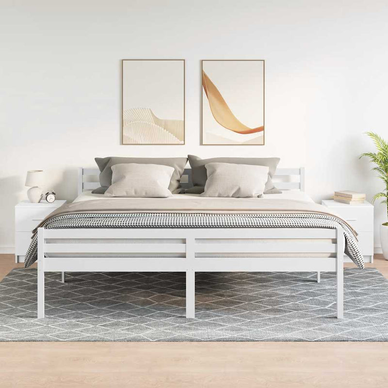 vidaXL 2 db fehér éjjeliszekrény 2 fiókkal 40x36x50 cm