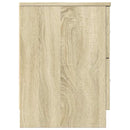 vidaXL 2 db sonoma tölgy színű éjjeliszekrény 2 fiókkal 40x36x50 cm
