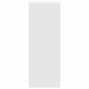 vidaXL fehér színű szerelt fa könyvespolc halmozható 30 x 30 x 80 cm