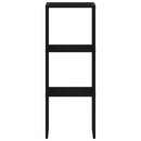 vidaXL fekete tölgy szerelt fa könyvespolc halmozható 30 x 30 x 80 cm