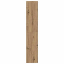 vidaXL 2 db kézműves tölgy színű szerelt fa könyvespolcok halmozható