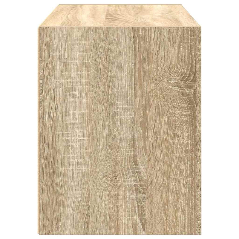 vidaXL szekrény 2 fiókkal Sonoma tölgy 60x31x40 cm gépi forgácsolt fa