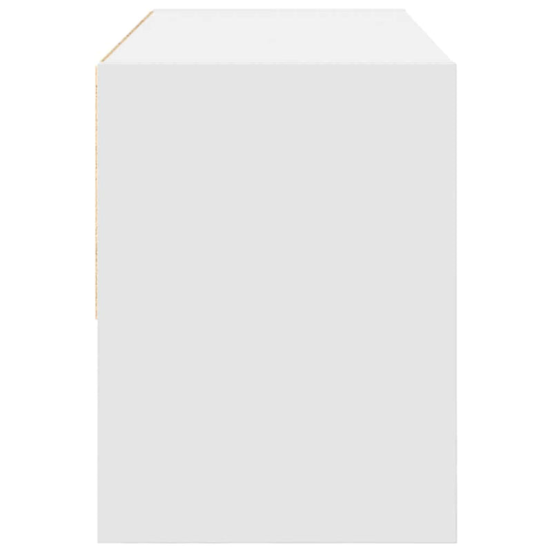 vidaXL cipőtartó állvány halmozható fehér 89,5x30x40 cm