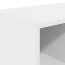 vidaXL cipőtartó állvány halmozható fehér 89,5x30x40 cm