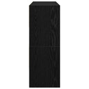 vidaXL cipőtartó állványok 2 db egymásba rakható barna tölgy