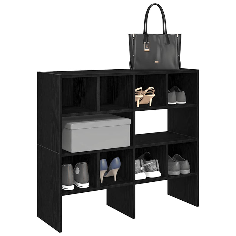 vidaXL cipőtartó állványok 2 db egymásba rakható barna tölgy