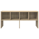 vidaXL cipőtartó állvány egymásra rakható sonoma tölgy 89,5x30x40 cm