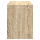 vidaXL cipőtartó állvány egymásra rakható sonoma tölgy 89,5x30x40 cm