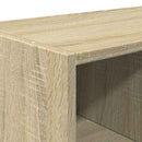 vidaXL cipőtartók 2 db egymásba rakható Sonoma tölgy 89,5x30x40 cm