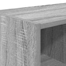 vidaXL Cipőtartók 2 db egymásra rakható szürke Sonoma 89,5x30x40 cm