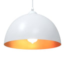 vidaXL függőlámpák 2 db Állítható magasságú E27 fehér Ø 30 cm Fém