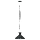 vidaXL függőlámpa E27 Fekete Ø 31 cm vas