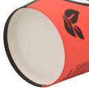 vidaXL 1000 db piros és fekete papír kávéscsészék 12oz 300ml