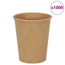 vidaXL 1000 db barna papír kávéscsészék 8oz 200ml