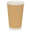 vidaXL 500 db barna papír kávéscsészék 16oz 400ml