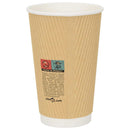 vidaXL 500 db barna papír kávéscsészék 16oz 400ml