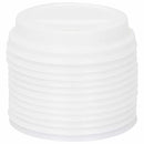 vidaXL papír kávéscsésze fedelek Ø80 mm 8oz 1000 db Fehér műanyag