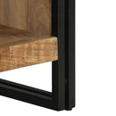 vidaXL tömör nyers mangófa dohányzóasztal 70x50x38 cm