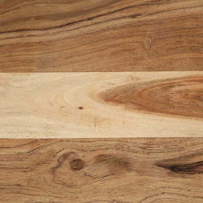 vidaXL tömör akácfa dohányzóasztal 70x50x38 cm