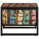 vidaXL többszínű tömör újrahasznosított fa dohányzóasztal 90x50x38cm