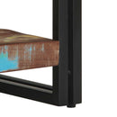 vidaXL többszínű tömör újrahasznosított fa dohányzóasztal 90x50x38cm