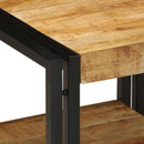 vidaXL Dohányzóasztal Barna 40 x 40 x 38 cm tömör mangófa