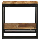 vidaXL Dohányzóasztal Barna 40 x 40 x 38 cm tömör mangófa