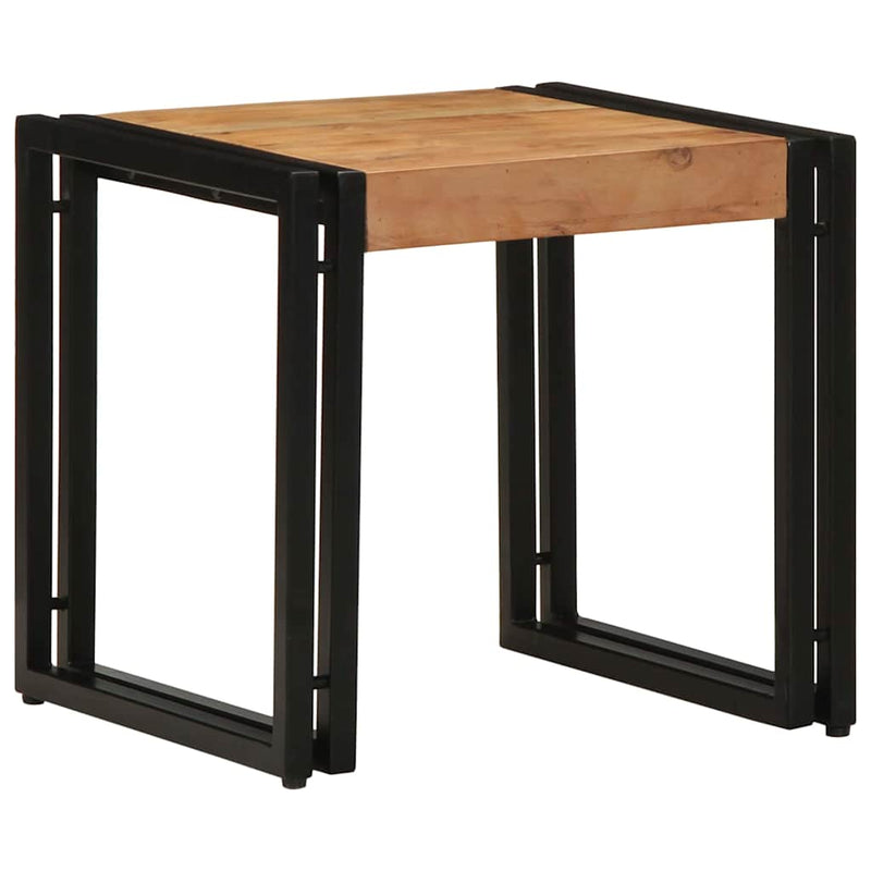 vidaXL Dohányzóasztal Barna 40 x 40 x 38 cm tömör akácfa