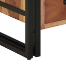vidaXL Éjjeliszekrény fiókkal Barna 40 x 40 x 59 cm Tömör Akácfa